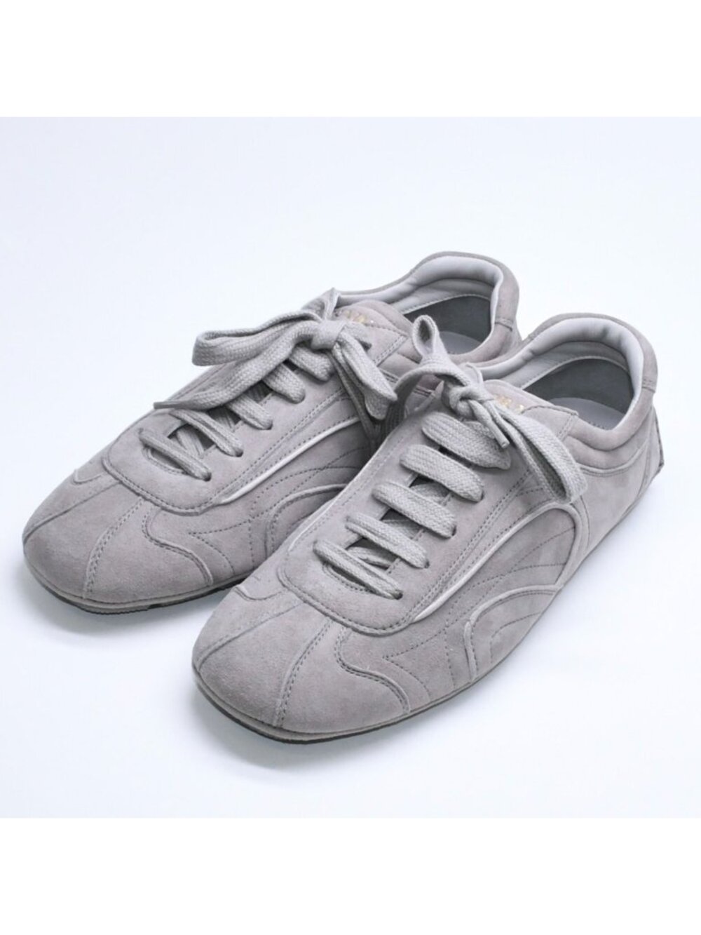 Prada Montecarlo Re Edition Monte Carlo Re Sneakers Suede Gray